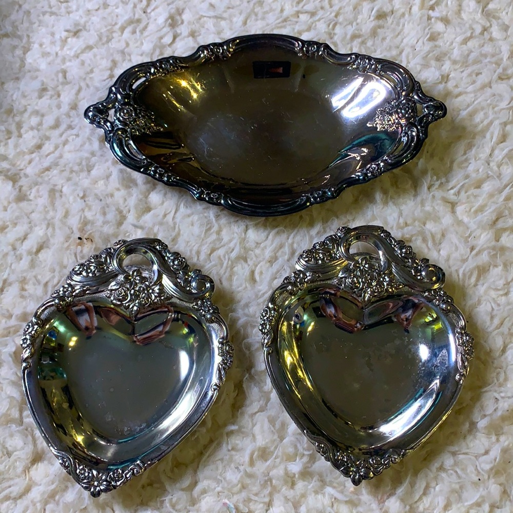 Vintage community silver plated dish